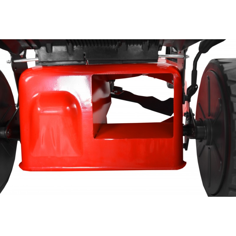 Masina de tuns iarba pe benzina Hecht 543 SX, 139 cmc, 3.2 CP, latime 42.5 cm, autopropulsie