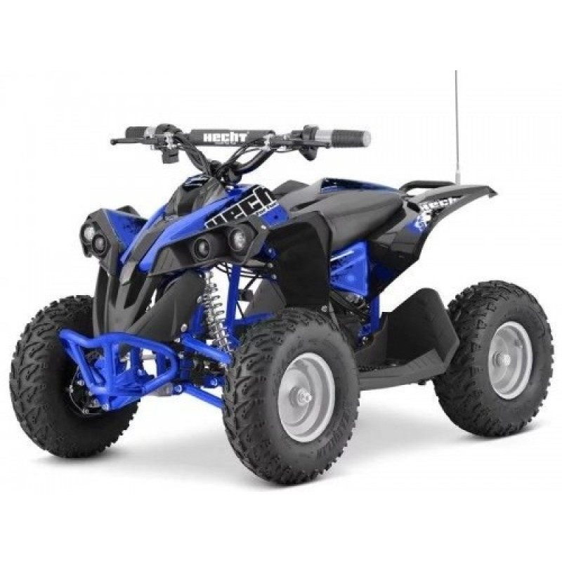 ATV electric Hecht 51060 Blue, acumulator 36 V, 12 Ah, viteza maxima 35 km/h, albastru capacitate max 70 kg