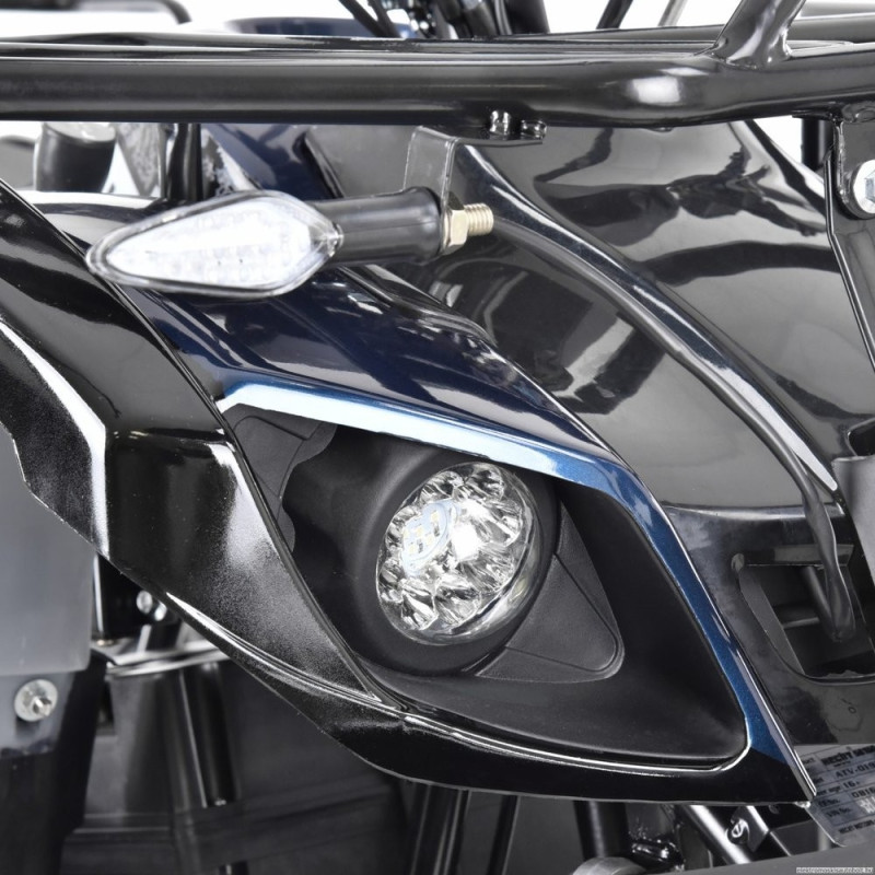 ATV electric Hecht 56150 Blue, putere 1200 W, autonomie 60 km, capacitate 120 kg